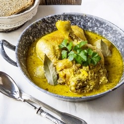 Gallina en Pepitoria - Recipe photo by Frabisa