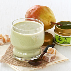 Crystallized Ginger Soy Smoothie - Recipe photo by rotinrice