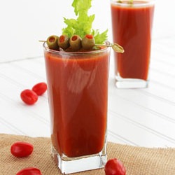 Bloody Mary Cocktail - Recipe photo by Kitchen Simmer