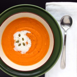Sunshine Carrot Soup - Recipe photo by OutToLunchCreations