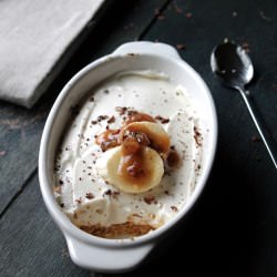 Banana Foster Cheesecake - Recipe photo by diethood