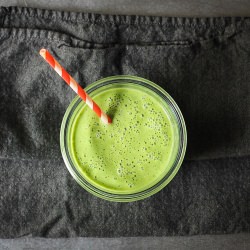 Pear and Arugula Smoothie - Recipe photo by Kitchen Konfidence