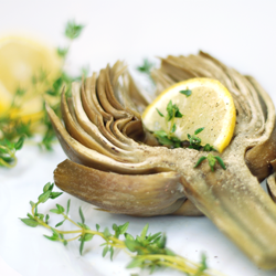 Lemon And Thyme Artichokes - Recipe photo by gabrielaoel
