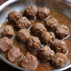 Veal Meatballs - Recipe photo by busyinbrooklyn