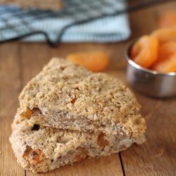 Coconut Apricot Scones - Recipe photo by Running to the Kitchen