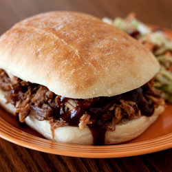 Pulled Pork Sandwich - Recipe photo by PressureCookingToday