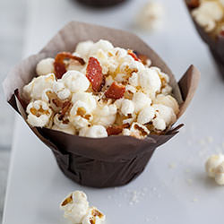 Truffle Popcorn - Recipe photo by FoodieCrush