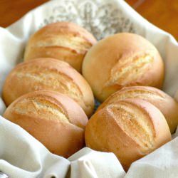 German Hard Rolls - Recipe photo by savoringtimeinthekitchen
