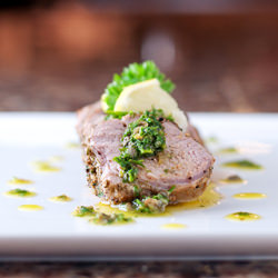 Herb Rubbed Pork Loin - Recipe photo by bsinthekitchen