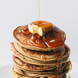 2 Ingredient Healthy Pancakes - Recipe photo by topwithcinnamon