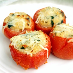Quinoa Stuffed Tomatoes – Gluten Free - Recipe photo by kylemcmullen