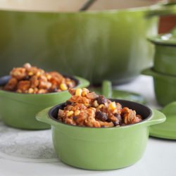 Chicken & Black Bean Chili - Recipe photo by Country Spoon