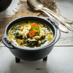 Chicken and Kale Chili - Recipe photo by The Witch