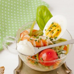 Verduras Templadas con Aioli - Recipe photo by Frabisa
