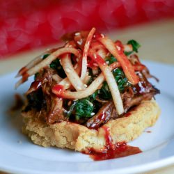 Bibimbap Sopes - Recipe photo by theyumyumfactor