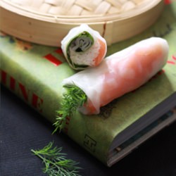 Salmon Rolls - Recipe photo by Fraiseetbasilic