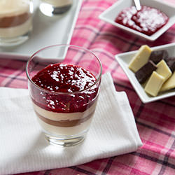 White & Dark Chocolate Dessert - Recipe photo by strudelandcream
