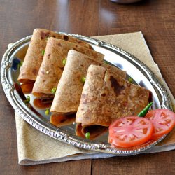 Spicy Tomato Paratha - Recipe photo by Sangeetha