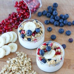 Easy Yogurt Parfaits - Recipe photo by Glorious Treats