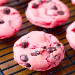Strawberry Chocolate Chip Cookies - Recipe photo by sallysbakingaddiction