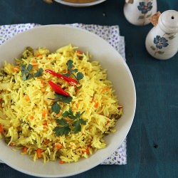 Coconut Milk Pulao - Recipe photo by openbook