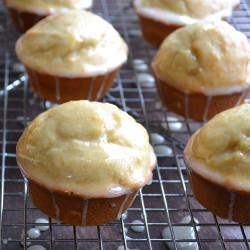 Glazed Buttermilk Doughnut Muffins - Recipe photo by theviewfromgreatisland