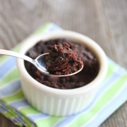 One Minute Brownie - Recipe photo by kirbie