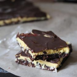 Vegan Nanaimo Bars - Recipe photo by cicirose