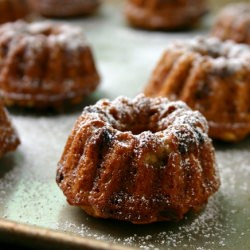 Spiced Carrot Mini Bundt Cakes - Recipe photo by EverydayMaven