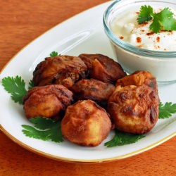 Tandoori Fried Mushrooms - Recipe photo by daringgourmet