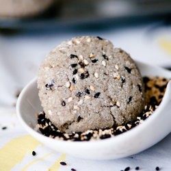 Black Sesame Cookies - Recipe photo by hungryrabbitnyc