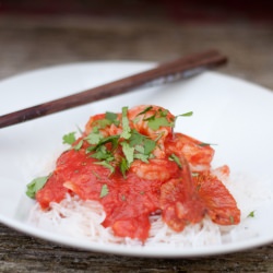Shrimp and Cellophane Noodles - Recipe photo by eatlivetravelwrite