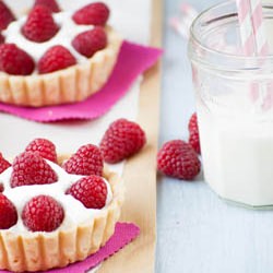 Raspberry Tarts - Recipe photo by themakergirl