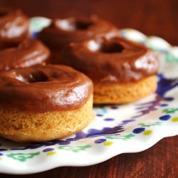Gluten Free Peanut Butter Doughnuts - Recipe photo by lbbakes