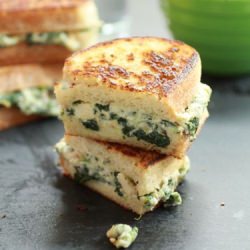Spinach and Artichokes Melts - Recipe photo by halfbakedharvest