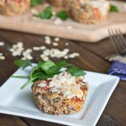 Turkey Quinoa Muffin Cups - Recipe photo by dinnersdishesanddesserts