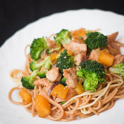 Chicken Pumpkin Pasta - Recipe photo by VeronicaG