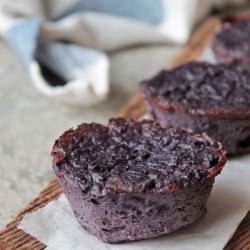 Purple Carrot Flans - Recipe photo by La cucina spontanea