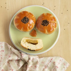 Taro Pumpkin Buns - Recipe photo by food-4tots