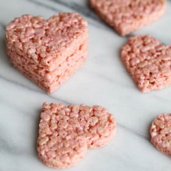 Valentine's Rice Crispy Treats - Recipe photo by Miss Renaissance