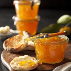 Mandarin Orange Prosecco Preserves - Recipe photo by SaltedandStyled
