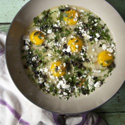 Greek Baked Eggs - Recipe photo by SaltedandStyled