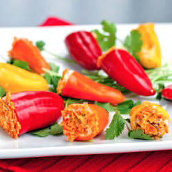 Chorizo Poppers - Recipe photo by IMPROVkitchen