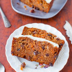 Carrot Cake Loaf with Cream Cheese - Recipe photo by Averie