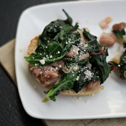 Mixed Green and Garlicky Bean Toast - Recipe photo by eatswellwithothers