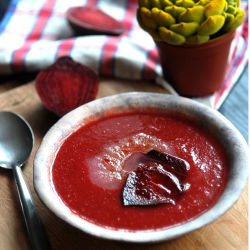 Apple-Beet Soup - Recipe photo by The Cuisine Collective