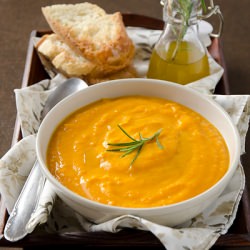 Pumpkin and Robiola Cream Soup - Recipe photo by Dulcis in Furno