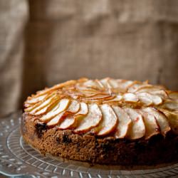 Eggless Apple Cake - Recipe photo by Asha@FSK