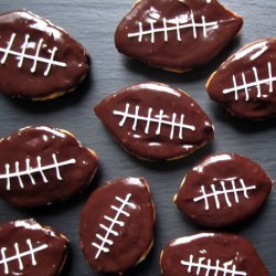 Super Bowl Football Berger Cookies - Recipe photo by setonh
