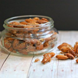 Maple Cinnamon Toasted Almonds - Recipe photo by The Pinterest Project